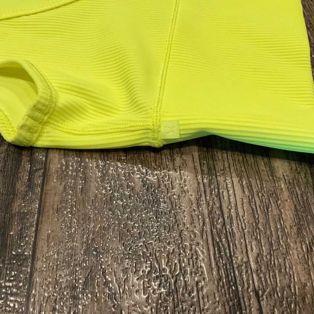 lululemon athletica Neon Yellow Sports Bra - Picture 5 of 6